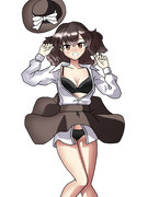 蓮子黒下着差分