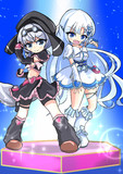 初代プリキュアコスのもち子さんと雪さん