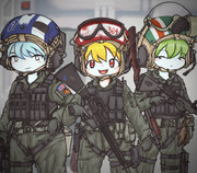 海軍特殊部隊と化した立教三人娘