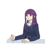 退屈そうな表情を浮かべるフェルン