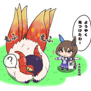 エリアゼロにやってきたアヤベさん