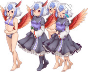 【動画とか】朱鷺子の立ち絵【支援】