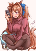 二日酔いでトレーナーとの約束に遅れたダスカ(23)