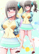 わんぷりの猫屋敷まゆちゃんミニスカ！