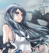 五月雨の珊瑚礁