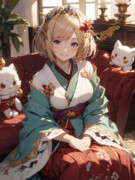 ひな祭りのお姫様ジータちゃん