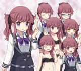 夏色花梨【立ち絵素材】