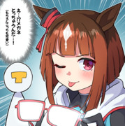 え！？メガネが！？（※勝負服不正確注意）