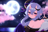 夜桜と尊様