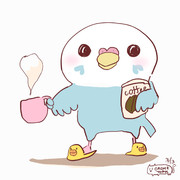 鳥ちゃんとコーヒー