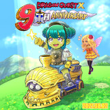 ドラクエ10の9周年記念に描いた絵