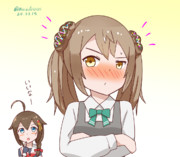 ホワイトデーのお返しを早速装備したみっちー