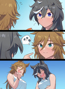 【ウマ娘】親友とバカンス！②（シビエス）