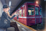 車掌のお姉さん