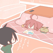 こたつとテトさん