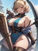 玄武モチーフの重戦士ジータちゃん