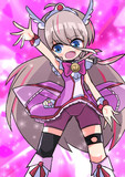 キュアハッピーのコスをしたいあちゃん