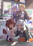 アイスクリームを落としたあかりちゃん