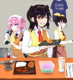 カレー機関イラスト