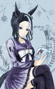 本を読むラモーヌさん