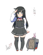 朝潮『司令官！朝潮はここにっ！』