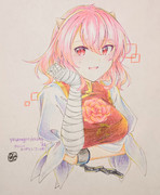 Skeb依頼で描いた華扇様