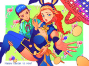 イースター五飛とサリィ