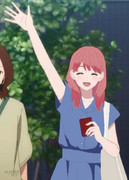 【また描いてみた】雪（アニメ12話22分57秒スクショ）2024.4.2投稿