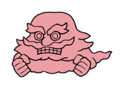 465 ぴちゅーん雲山【東方Project 立ち絵素材 PNG】