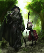 アウラとおじいちゃん