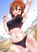 白露お姉ちゃん「もうひと汗！流そっか！」