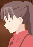 【これも超久々＾＾；ｗ】凛（衛宮ごはん遠坂さんの五目炒飯6分19秒スクショ）2024.4.7投稿