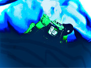 夜中の水泳Σ（ﾟдﾟlll）