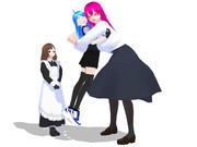 ニィナちゃんとフランコ