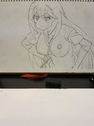 【模写】#22 食蜂操祈の下書きです。