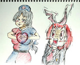 おねがいえーりん(首振り振り式)とうどんげさん