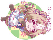 自分で書いたこの絵を見てたら狸蕎麦食べたくなった！！