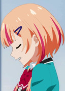 【久々に描いてみた】ミラク（アニメ第1期第1話6分52秒スクショ）2024.4.13投稿