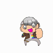 レインボーブリッジ(擬人化)With雑穀 サムズアップだし…