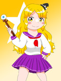 東方幻想郷ハードクリア後のセーラー服魔理沙