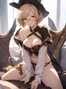 誰かに跨ってるジータちゃん