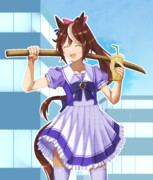 【ウマ娘絵】はちみーなトウカイテイオー♪