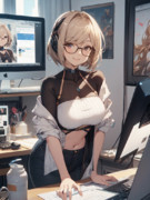 AI絵師のメガネジータちゃん