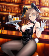 バニー 比叡ちゃん【リクエスト絵】