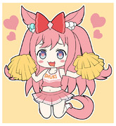 チアガール デジたん