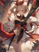 朱雀モチーフのジータちゃん