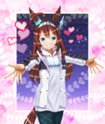 【ウマ娘絵】ブルボンさんにメチャメチャ好かれたい♪