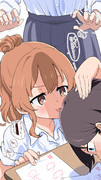 何かをかけて敗北した市川と萌子。