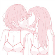 だぶるはは幸せなキスをして終了