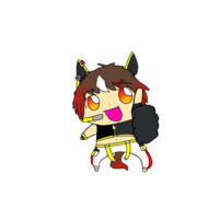 アンライバルド(ウマ娘)With雑穀サムズアップVer. (素材)